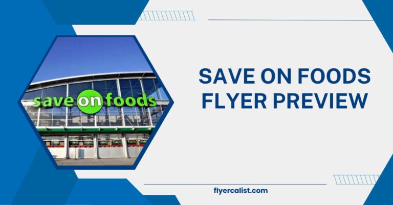 Save On Foods Flyer