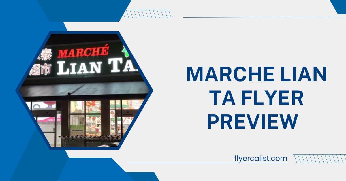 Marche Lian Tai Flyer Preview